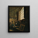 Binnenkant van de Kunstacademie van Warschau - Marcin Zaleski — ingelijst kunstwerk aan de muur