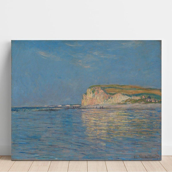 Reproductie van het schilderij Laebassende getijden in Pourville, nabij Dieppe - Claude Monet