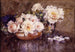 Witte Rozen - Margaret Stoddart — weergave van het kunstwerk