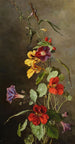 Flowers of Nasturtiums - Maria Kazanowska — artwork view
