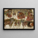 Studies of does - Maria Kazanowska — framed artwork on a wall