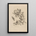 Dissertation sur la génération et les métamorphoses des insectes du Surinam Pl19 - Maria Sibylla Merian — ingelijst kunstwerk aan de muur