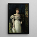 Portrait de Mme WR - Maria Wasilkowska-Nostitz — ingelijst kunstwerk aan de muur