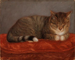 Chat allongé Mosse - Maria Wiik — weergave van het kunstwerk