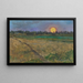 Lever de maan - Maria Yakunchikova — ingelijst kunstwerk aan de muur