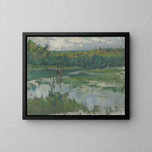 Ruisseau - Maria Yakunchikova — ingelijst kunstwerk aan de muur