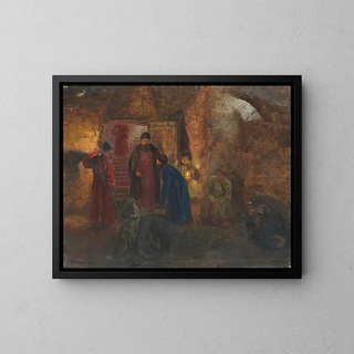 Maria Yakunchikova - Tsar visiting the prisoners.webp