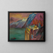 Precipice - Marianne von Werefkin — framed artwork on a wall