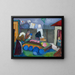 De wasvrouwen - Marianne von Werefkin — ingelijst kunstwerk aan de muur