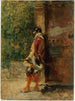Cavalier - Mariano Fortuny Marsal — weergave van het kunstwerk