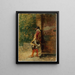 Cavalier - Mariano Fortuny Marsal — ingelijst kunstwerk aan de muur