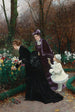 Het tuin van de peetmoeder - Marie-François Firmin-Girard — weergave van het kunstwerk