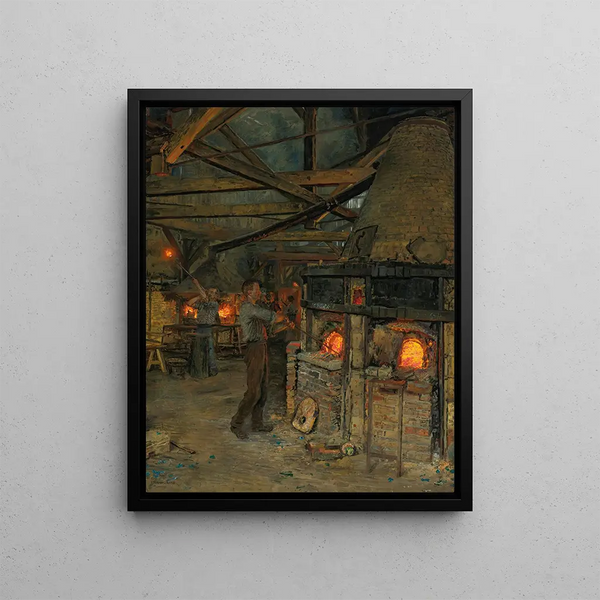MarieFranois FirminGirard - The Glass Blowers In Incheville Prs Eu.webp