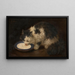 Le bon lait - Marie-Yvonne Laur — ingelijst kunstwerk aan de muur