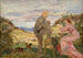 van een stel bij La Divonne - Marie Bracquemond — weergave van het kunstwerk