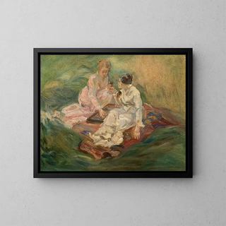 Marie Bracquemond - Study for La partie de jacquet.webp