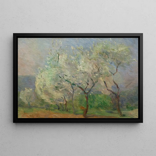 Marie Bracquemond - Study of trees.webp
