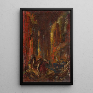 Marie Bracquemond - The Head and Tail of the Serpent after Gustave Moreau.webp