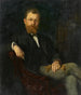 Portret van de echtgenoot Dr. Viktor Grossmann - Marie Dürr Grossmann — weergave van het kunstwerk