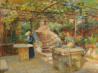 Marie Egner - A flower lover on a sunny terrace.webp