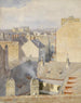 Uitzicht vanaf de studio Klagbaumgasse Wenen - Marie Egner — weergave van het kunstwerk