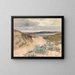 Landschap met duinen in Bretagne - Marie Egner — ingelijst kunstwerk aan de muur