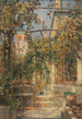 Cour de monastère à Capri - Marie Egner — ingelijst kunstwerk aan de muur