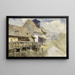 Moulin - Marie Egner — ingelijst kunstwerk aan de muur