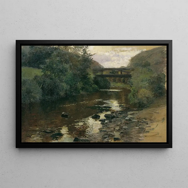 Marie Egner - Waldwasser mit Brcke.webp