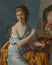 Zelfportret - Marie Guilhelmine Benoist — weergave van het kunstwerk