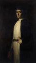 Portret van Caroline Segond-Weber 1867-1945 lid van de Comédie-Française in de rol van Danielo van La Reine Fiammette van Catulle Mendès - Marie Villedieu — weergave van het kunstwerk