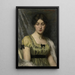 Portrait d'une femme - Marie Wandscheer — ingelijst kunstwerk aan de muur