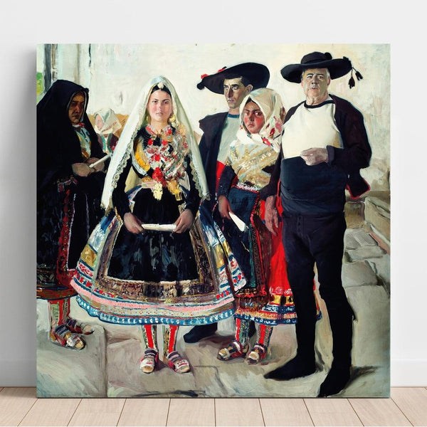 Mariée Lagarteran - Joaquín Sorolla | Reproduction Tableau Décoration murale affiche copie