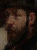 Portrait painting of the art dealer E. J. van Wisselingh - Marinus van der Maarel — artwork view