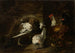 Laantje met pauw en pauwe - Mario Nuzzi — weergave van het kunstwerk