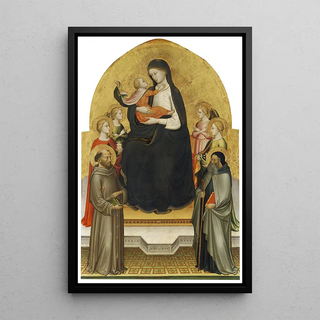 Mariotto di Nardo - Madonna and Christ Child with Angels and Saints Mary Magdalene Francis Dorothy and Anthony Abbot.webp