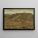 Berglandschap in Egypte - Marius Bauer — ingelijst kunstwerk aan de muur