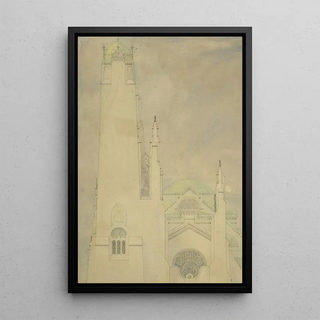 Marius Bauer - Ontwerp voor een kerk.webp