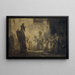 Oriental Marriage Painting - Marius Bauer — framed artwork on a wall