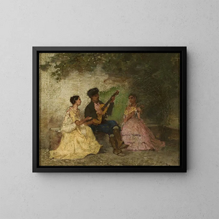Marius van der Maarel - Scene in a park.webp