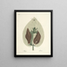 van Poissons, serpents, insectes et quelques autres animaux, ainsi que quelques photos de plantes Pl071 - Mark Catesby — ingelijst kunstwerk aan de muur