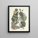 Vissen, slangen, insecten en enkele andere dieren, evenals enkele afbeeldingen van planten Pl090 - Mark Catesby — ingelijst kunstwerk aan de muur
