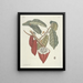 van Poissons, serpents, insectes et quelques autres animaux, ainsi que quelques photos de plantes Pl103 - Mark Catesby — ingelijst kunstwerk aan de muur