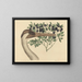De Canadese Gans Ardea americana - Mark Catesby — ingelijst kunstwerk aan de muur