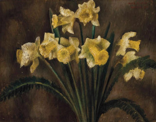 Jonquilles - Mark Gertler — weergave van het kunstwerk