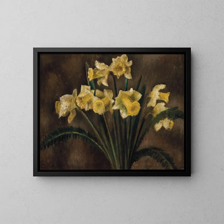 Jonquilles - Mark Gertler — ingelijst kunstwerk aan de muur