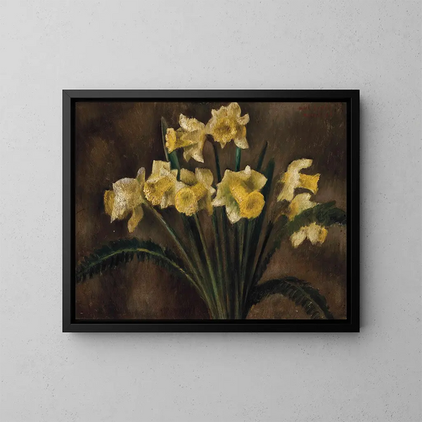 Jonquilles - Mark Gertler — ingelijst kunstwerk aan de muur