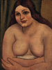 Pomone - Mark Gertler — weergave van het kunstwerk