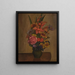 Natuurstudie met vaas en bloemen - Mark Gertler — ingelijst kunstwerk aan de muur