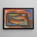 Studie voor Vissen in een kom - Mark Gertler — ingelijst kunstwerk aan de muur